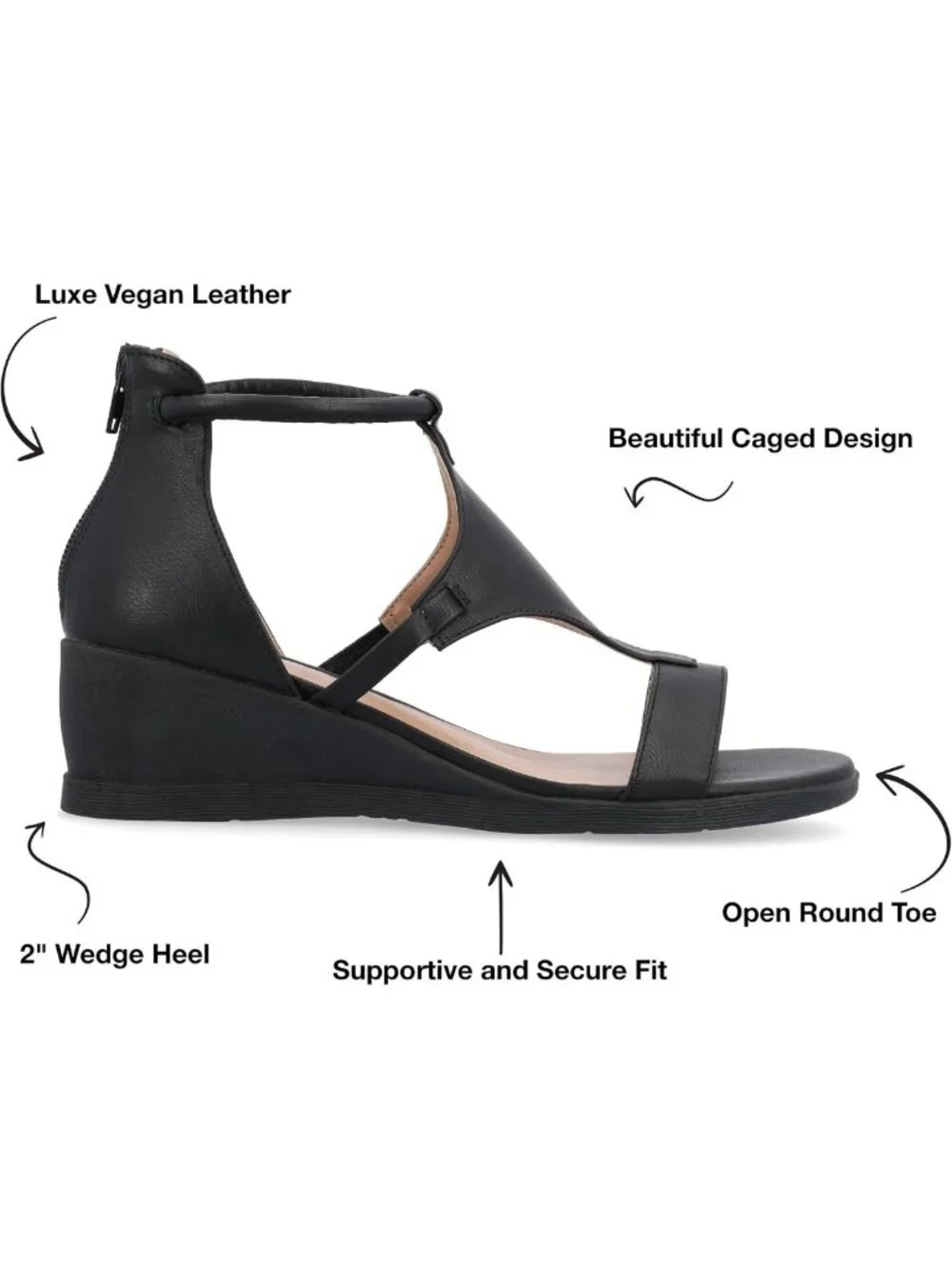 Stylish Women's Wedge Sandals | Comfortable Casual Footwear for Summer